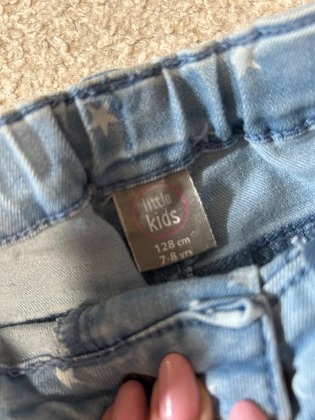 Rifľové kraťasy, h&m,128