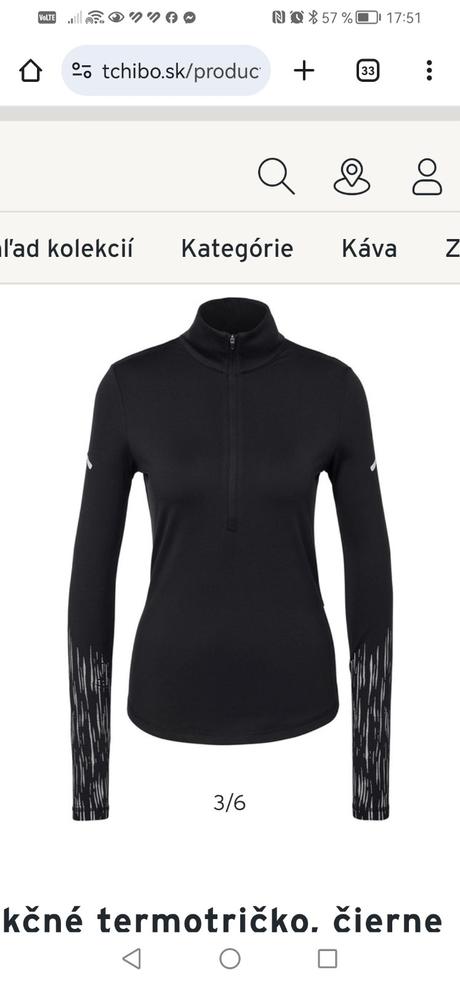 Tchibo funkčné termo tričko, tchibo,s