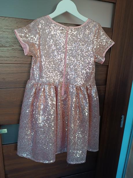 Dievčenské šaty, h&m,128