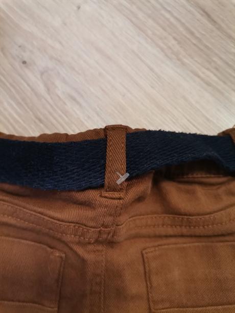 Chlapčenske hnedé nohavice, h&m,74