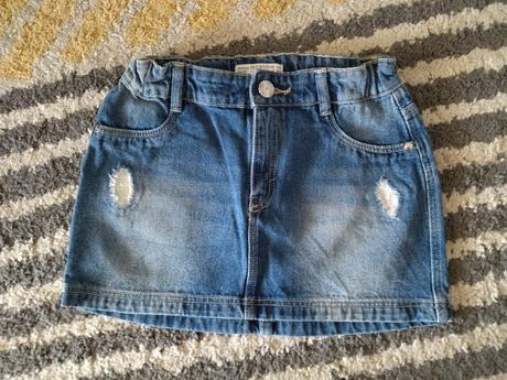 Riflová minisukňa 140/146, terranova,140