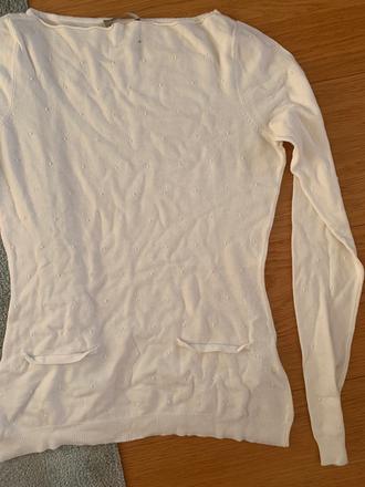 Orsay biely tenký sveter xs, orsay,xs