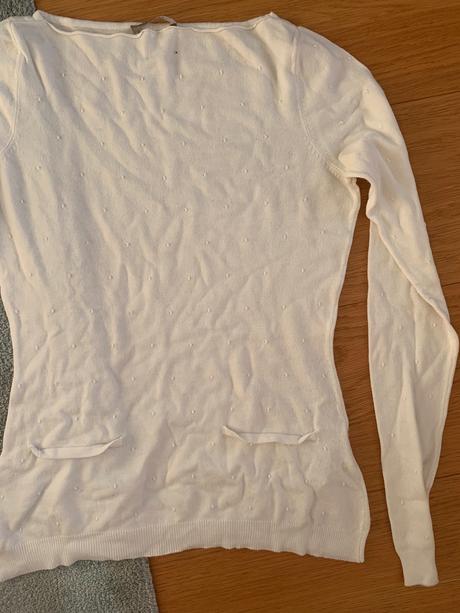 Orsay biely tenký sveter xs, orsay,xs