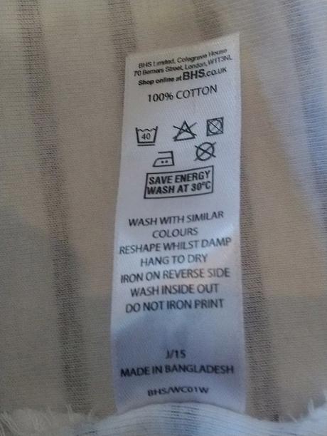 Dámsky pásikavý top, bhs, bhs,m