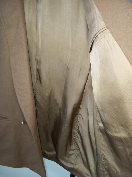 Camel vlnené sako ballerini italia m/l/xl oversize,