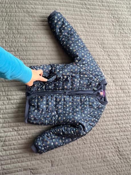 Zimná dievčenská bunda - 3v1, sergent major,122