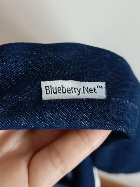 Viazacia sukňa blueberry, s
