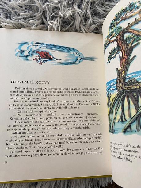 Krásna stará retro rozprávková knihazakliaty strom,