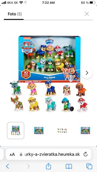 Pasujú figúrky k veži Labková patrola?