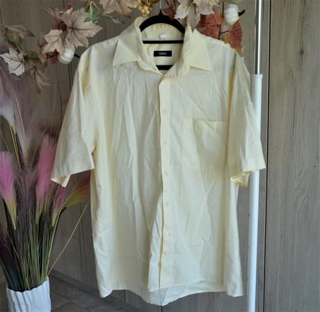 Krémová košeľa james-xxl, xxl