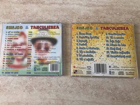 2 cd, smejko a tanculienka, super stav, 