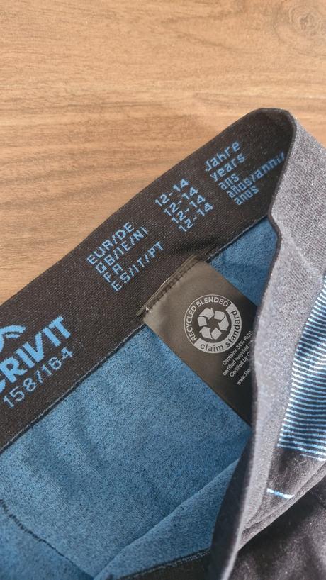 Termoprádlo, crivit,158