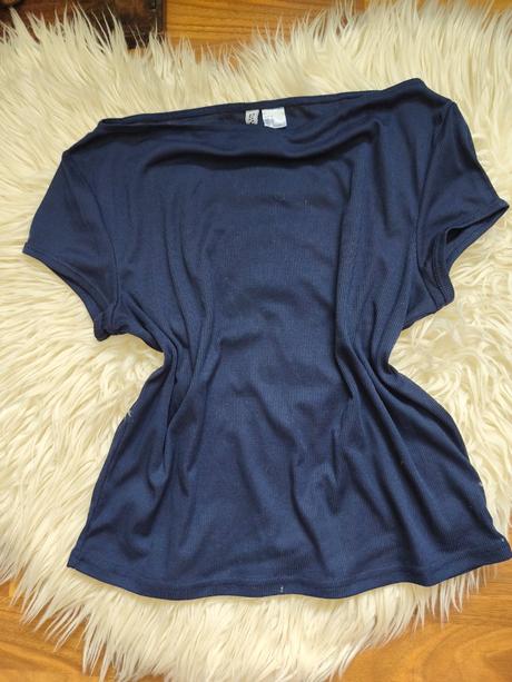 Dámske tričko kratší strih, h&m,m