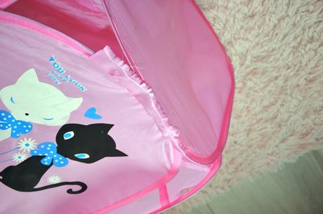 Mačičkový kôš na hračky,