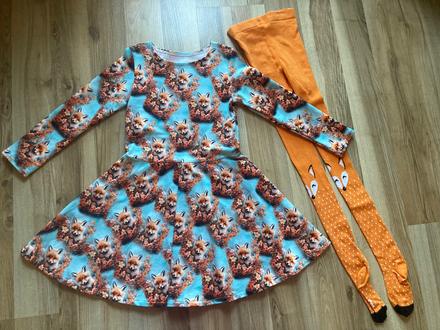 Saty c.116/122 + zadarmo dedoles pancuchy, 116