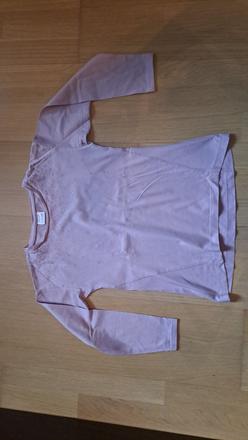 Dievčenské tričko s trblietavými hviezdičkami, zara,128