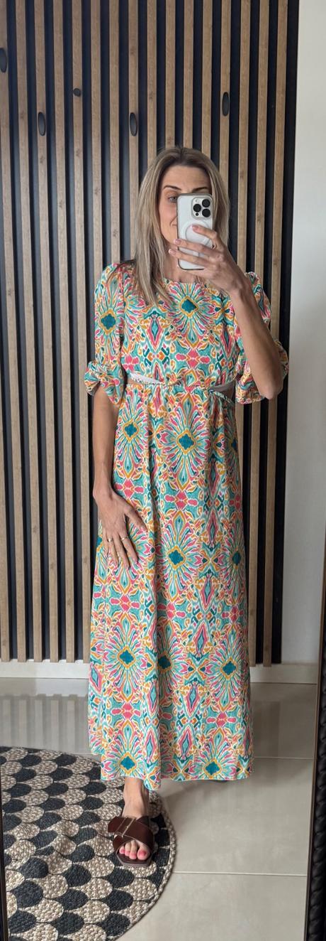 Vzorované šaty ll veľkosť uni, s