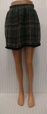 Dámska sukňa s károvaným vzorom, select, m, m