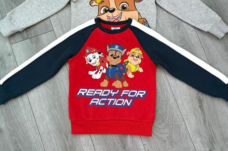 2x paw patrol mikina veľ. 128, c&a,128