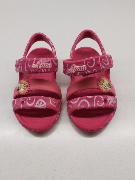 Sandale zn. crocs - frozen edicia, c6 vel.22/23, crocs,23