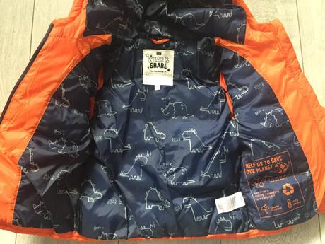 Chlapcenska bunda 2-3 roky, f&f,98