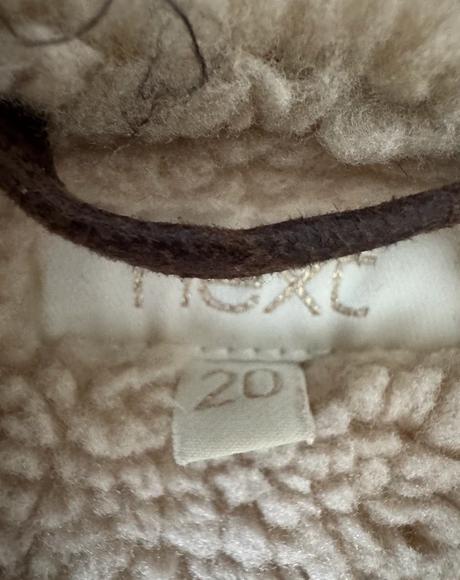 Pilotná bunda z brusenej "kože", next,48