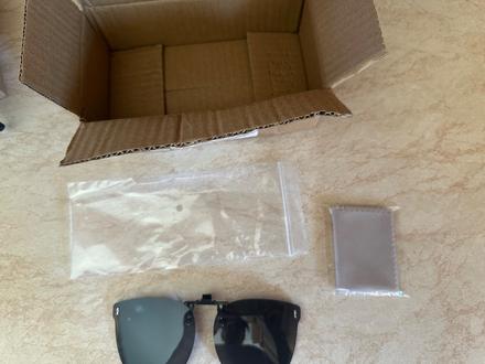 Klip , násada proti slnku na dioptr. okuluare, 