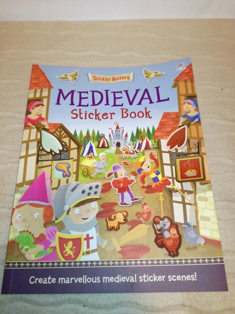 Sticker history - medieval sticker book nsu21, 