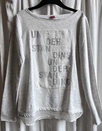 S.oliver sivá mikina vel.176, s.oliver,176