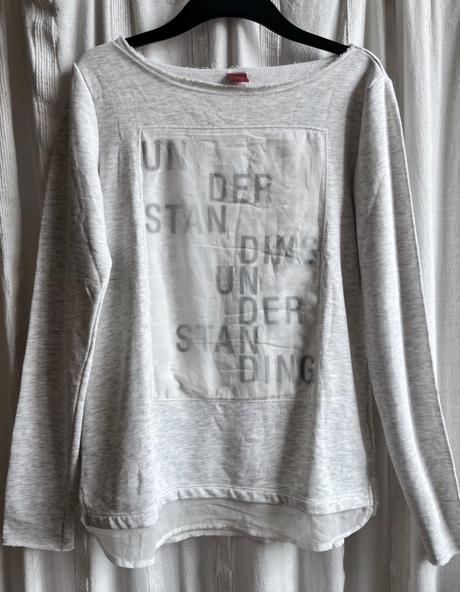 S.oliver sivá mikina vel.176, s.oliver,176