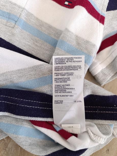 Chlapčenská polokošeľa, tommy hilfiger,92