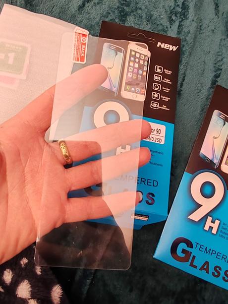 2x ochranne temperove sklo na telefon 6x15,5cm, 