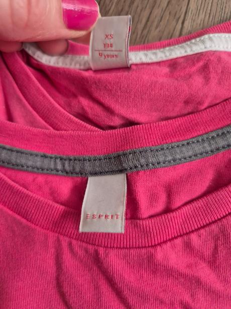 2x tričko espirit, 128