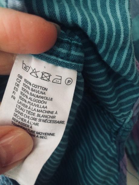 Kockovana kosela, h&m,34