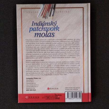 Kniha indiánsky patchwork., 