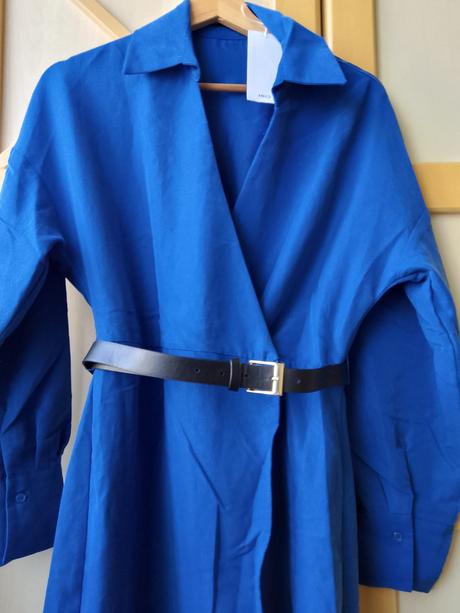 Mango šaty iconic košelové na preklop, mango,36