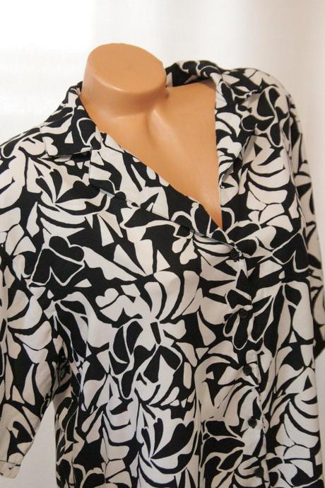 Krémovo čierna košeľa lindex m, lindex,m