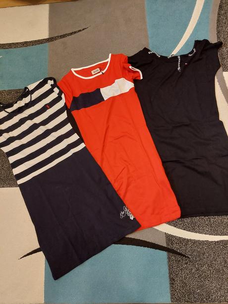 Dámske elasticke šaty, tommy hilfiger,l