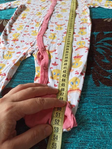 Body/overal/pyžamko na spanie tweety, lupilu,62