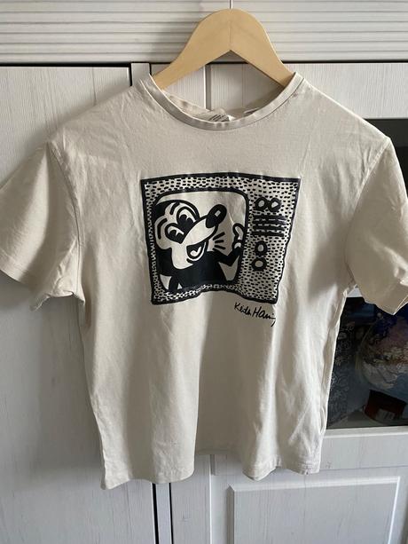 Dievcenske tricko mickey, h&m,134