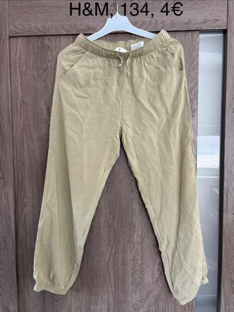 Letné nohavice, h&m,134