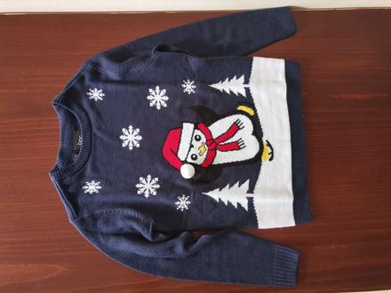 Vianočný pulóver pre chlapca, 134