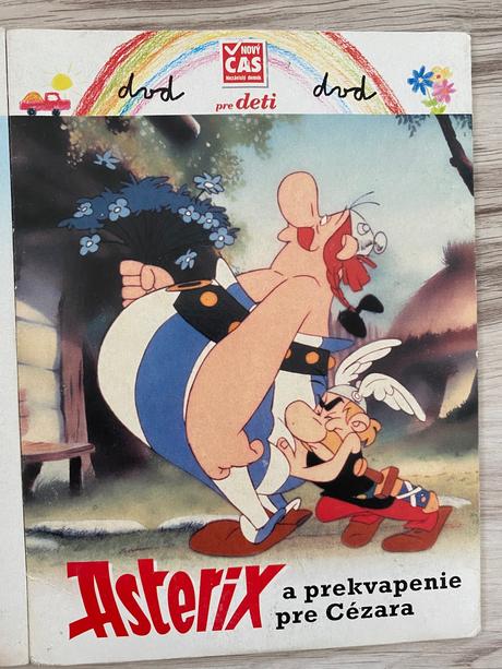 Krásne rozprávky asterix 5 dvd cena za kus,