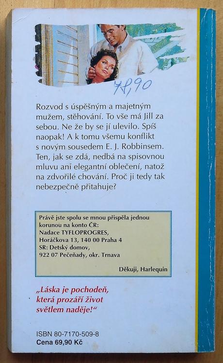 Když muž miluje, candice adamsová, superromance 41,