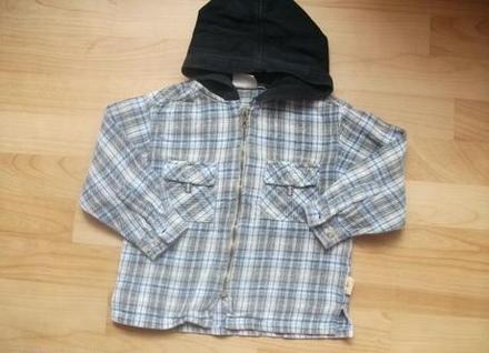 Košielka so všitou kapucou na 3-4 roky, 98