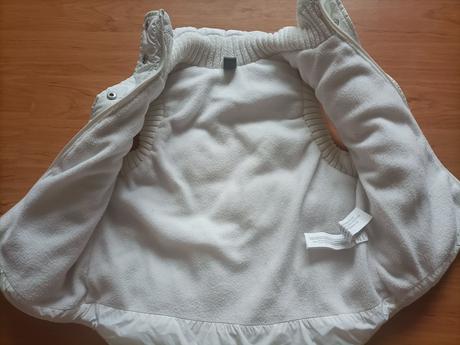 Biela hrubá zara vesta, zara,110