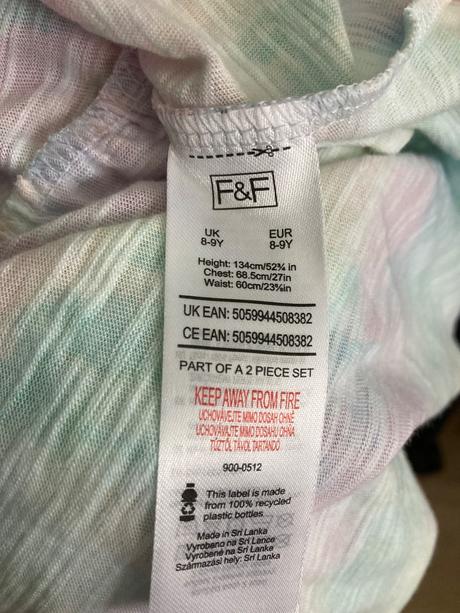 Letné šaty 2x, f&f,134