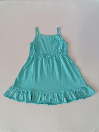 Bavlnene saty tyrkysove, 86