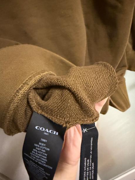 Coach x guang yu mikina - limitovaná kolekcia, s