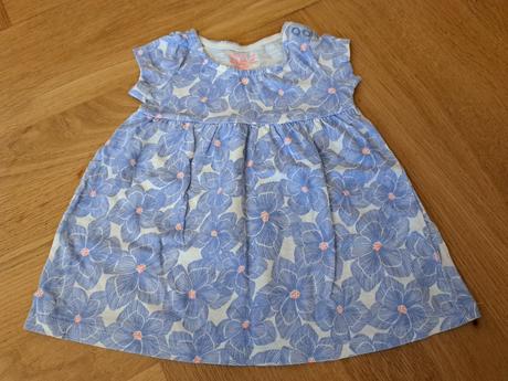 Bledomodré šaty, f&f,68